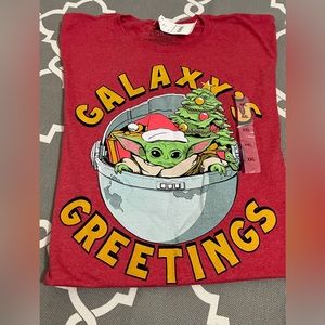 Christmas - Star Wars Yoda  T Shirt (Unisex)